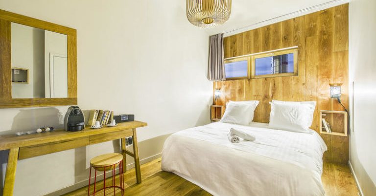 Chambre double au rooftop Paris Belleville