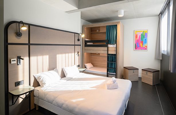Chambre familiale Paris Marais