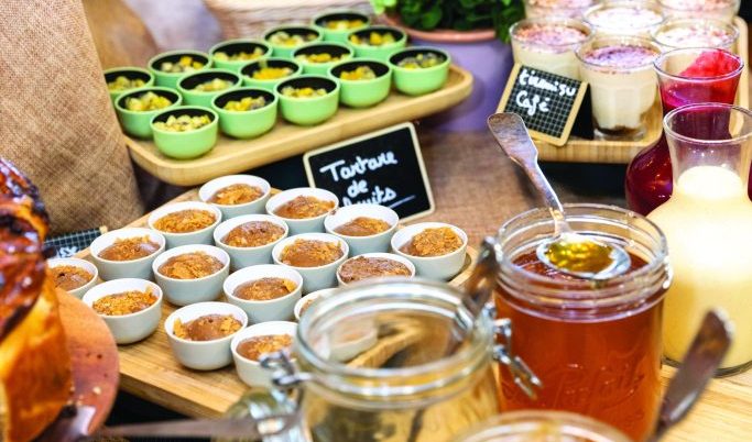 Buffet brunch produits locaux Tours
