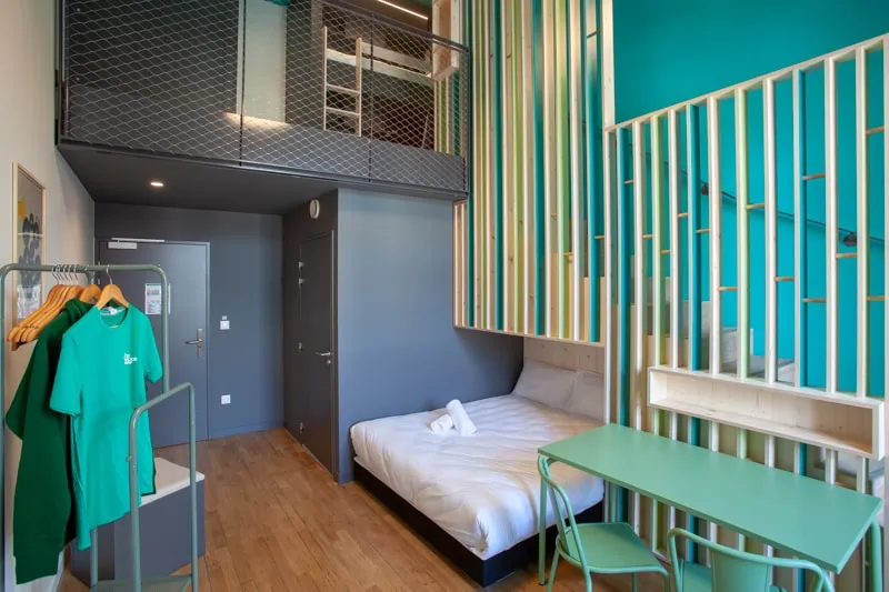 Mezzanine rooms Strasbourg The People Hostel