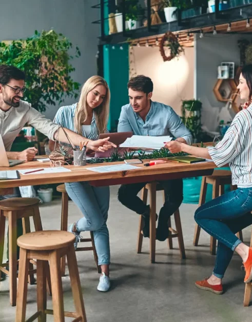The People Hostel Working spaces