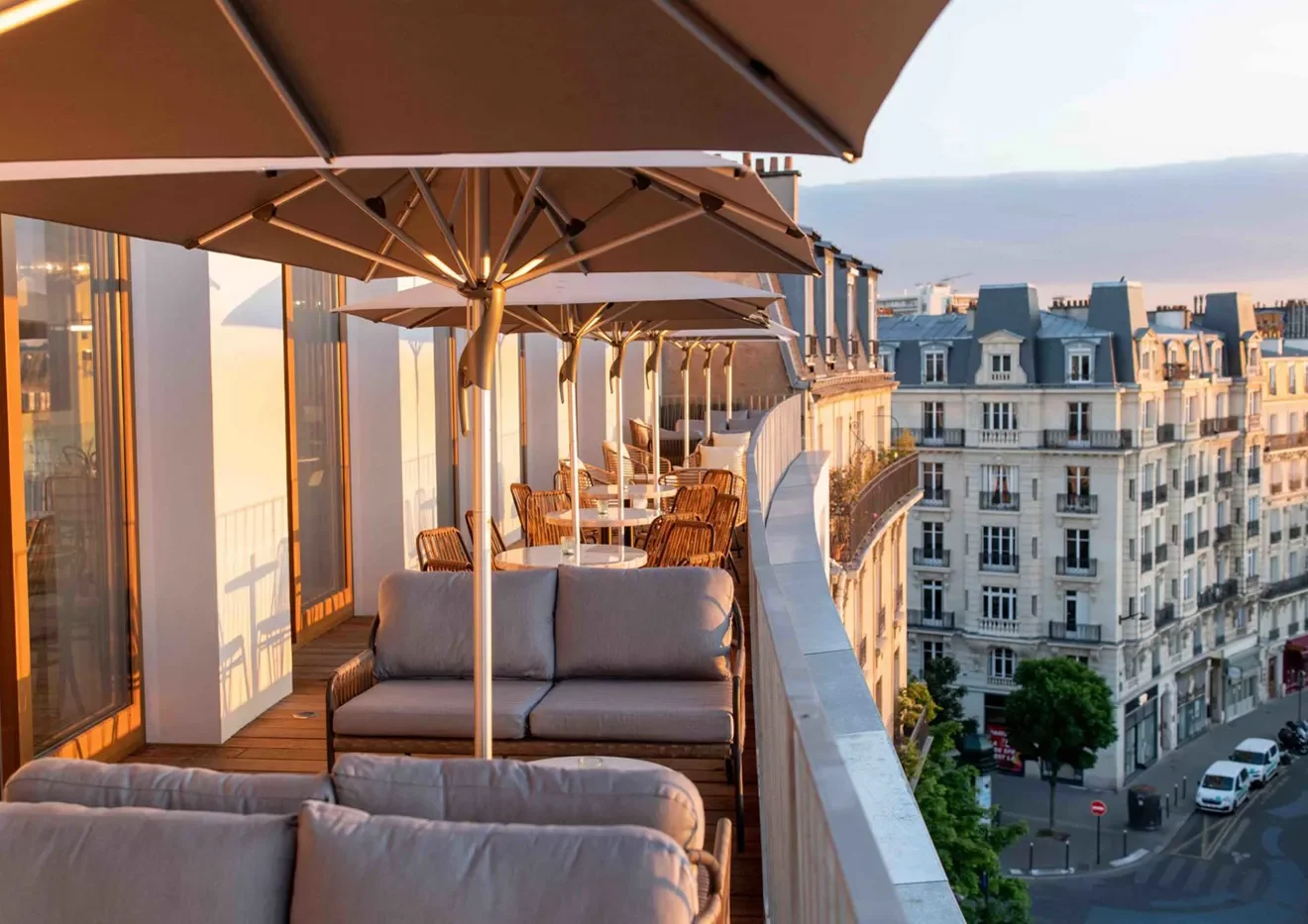 Terrace The People Hostel Paris Nation