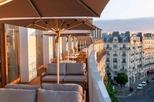 Terrace The People Hostel Paris Nation